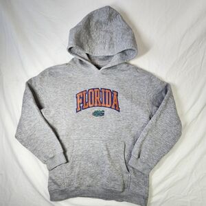 J America Florida Gators Hoodie Sweatshirt‎ Pullover NCAA Collegiate Gray L